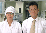 岸田里花さん（左）岡本芳紀さん（右）